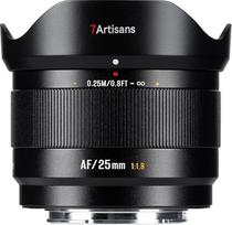 7artisans AF 25 mm F1.8 automatinio fokusavimo objektyvas APS-C su didele diafragma, skirtas "Sony E-Mount" beveidrodžiams fotoaparatams (AF 25 mm F1.8-E)