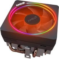 AMD Wraith Prism LED RGB aušintuvo ventiliatorius nuo Ryzen 7 2700X procesoriaus AM4/AM2/AM3/AM3+ 4 kontaktų jungtis Varinis pagrindas/Aliuminis radiatorius