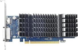 ASUS GT1030-SL-2G-BRK "GeForce GT 1030" 2GB GDDR5 žemo profilio vaizdo plokštė tyliam HTPC (su įvesties ir išvesties prievadų laikikliais) - juoda