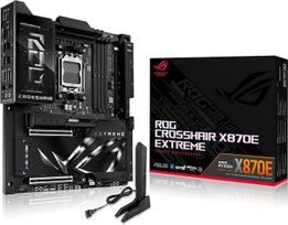 ASUS ROG ROG Crosshair X870E Extreme Gaming pagrindinė plokštė Socket AMD AM5 (Ryzen 9000, E-ATX, 3X PCIe 5.0, 2x PCIe 4.0, DDR 5 atmintis, "WiFi 7", AI Overclocking, PCIe Q Release, Aura Sync)