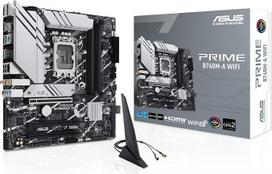 ASUS Prime B760M-A WiFi pagrindinė plokštė "Intel" LGA 1700 lizdas (Intel B760, mATX, DDR5 atmintis, PCIe 4.0, 2x M.2, WiFi 6, Aura Sync)