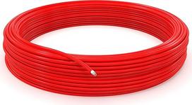 AUPROTEC 5 m saulės kabelis 6 mm² PV kabelio prailginimas Fotovoltinės jungties kabelis H1Z2Z2-K Saulės kabelis raudonas