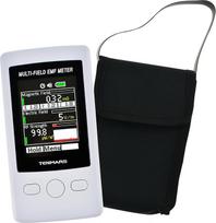 Daugiapolis EMF matuoklis krepšys ELF RF Gauß Meter 2000 mg elektromagnetinio elektrinio RF lauko stiprumo testeris su įspėjamuoju indikatoriumi