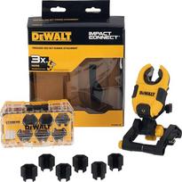 DEWALT DT20562-QZ srieginio strypo tvirtinimo įtaisas (skirtas naudoti smūginiuose gręžtuvuose, skirtas įsukti; atlaisvinti veržles išilgai srieginio strypo, 1/4 colio šešiakampis kotas, atviri žandikauliai)