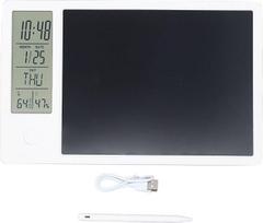 Elektroninis skaitmeninis planuoklis, planšetinis kalendorius su laiko, dienos, temperatūros ir drėgmės rodymu, daugiafunkcinis elektroninis kalendorius darbui namuose