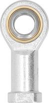 Gelenkkopf Kugellager, Strypų galų guoliai, Kohlenstoffstahl, Stecker Weiblich, 16 mm Bohrung - Verschleißfest, Korrosionsbeständig, Für Maschinen und Automatisierung