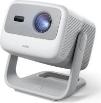 JMGO N1S 4K UHD mini projektorius, trigubas lazerinis projektorius, 1100 ISO liumenų, gimbalinis realaus laiko automatinis fokusavimas, "Google TV", "Netflix", 110 % BT.2020, HDR10, 10 W "Dolby Audio", "Blu-ray 3D", 200 colių, skirtas naudoti lauke