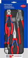 KNIPEX bazinis replės rinkinys, putplasčio įdėklas, 00 20 01 V15