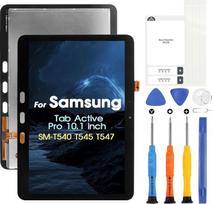 LCD ekranas "Samsung Galaxy Tab Active Pro" LCD ekranas "Galaxy Tab Active Pro" 10.1 SM-T540 / T545 / T547 jutiklinio ekrano skaitmenizatorius su įrankiais