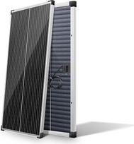Nicesolar 100 W saulės kolektorių saulės modulis Bifacial Monokristalinis fotovoltinis saulės elementas 100 W PV modulis 12 voltų baterijoms Karavanas Motorhome valtis Jachta RV stogo laikikliai Off Grid