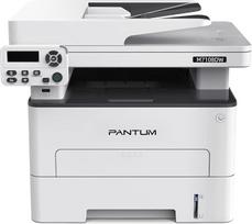 PANTUM M7108DW lazerinis spausdintuvas, daugiafunkcinis spausdintuvas, skeneris, kopijavimo aparatas, WLAN/USB/ternetas, juoda balta, automatinis dvipusis spausdinimas, 33 psl. per minutę, su 1500 puslapių pradine tonerio kasete