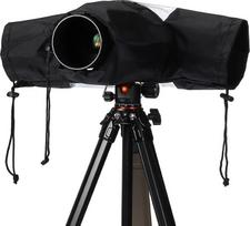 PATIKIL Fotoaparato apsauga nuo lietaus Vandeniui atsparus apsauginis dėklas Fotoaparato rankovė Lietaus priedai Nikon objektyvams iki 8,5 colio Juoda