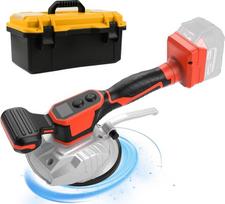 Plytelių vibratorius "Milwaukee" 18 V akumuliatorius, plytelių vibratorius su 5 colių siurbtuku, 8 greičiai, 60 kg talpa, plytelių vibratorius plytelėms ir sienų plytelėms 32 x 32 colių ir mažesnėms (raudonas)