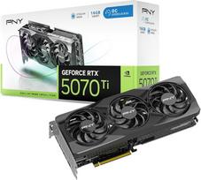 PNY GeForce RTX 5070Ti 16GB OC Triple Fan vaizdo plokštė DLSS 4