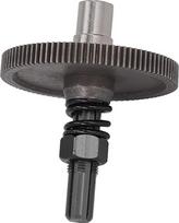 Qqmora Senton 1/10 metalinių pavarų rinkinys Aukštos kokybės diferencialinės RC automobilių transmisijos rinkinys automobilių entuziastams Senton 1/10 (juodas)