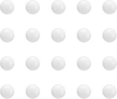 QUARKZMAN 200 Stück POM Lagerkugeln 5/16" 8mm Solide Kunststoff Lagerkugeln Präzise POM Kugeln