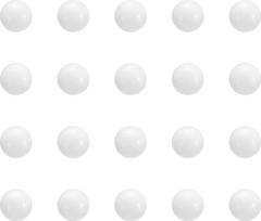 QUARKZMAN 200Stk POM Kugellagerkugeln 5/16" 7.9mm Massiv Kunststoff Kugellagerkugeln Präzisions POM Kugeln