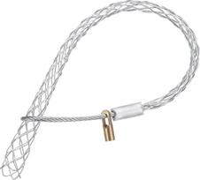 QUARKZMAN Kabelio traukimo rankena 9-12 mm kabeliui, su 4,2 mm veržle, 33 cm vielos tinklo traukimo kojinės rankena, viena pusė, cinkuota plieninė viela, tinklelio dangtis lygus, 1 vnt. (sidabrinė)