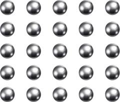 QUARKZMAN tikslieji rutuliukai 4,5 mm skersmens 304 nerūdijančio plieno, skirti guoliams, pakuotėje 150 vnt.