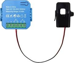 Saulės elektros energijos matuoklis Pažangus energijos gnybtų dvikryptis matuoklis su slenksčio programos stebėjimo signalu, eksporto importo srovė, AC110V/240V (1Channels-1CT)