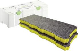 Shadow Foam Systainer SYS3 XXL putplasčio įdėklai [Twin Pack] Pjaunamos ir nulupamos putplasčio įdėklai Festool ir Tanos SYS3 XXL Systainer (50 mm, geltonos spalvos)