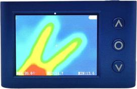 Skaitmeninis infraraudonųjų spindulių kameros žiūronas MLX90640, 32 x 32 pikselių, rankinis termografas su geriausiu emisijos gradientu, 75 x 110 FOV, LCD ekranas