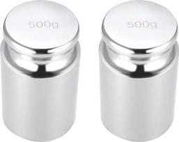 Skaitmeninių svarstyklių kalibravimo svoris 500g M1 Precizinis chromuotas plienas, skirtas skaitmeninėms svarstyklėms, 2 vnt.