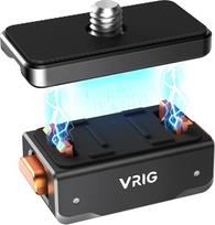 VRIG magnetinis greito nuėmimo laikiklis "Insta 360 X5" / "Ace Pro 2", greito tvirtinimo plokštė ir magnetinis pagrindas su 1/4 colio varžto skyle, skirtas trikojui, asmenukėms, veiksmo kamerų priedams