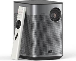 XGIMI Halo+ GTV 1080P nešiojamasis projektorius, "Google TV" su "Netflix" licencija, 700 ISO liumenų, 2 x 5 W "Harman Kardon", automatinis fokusavimas, "Wi-Fi", 200 colių ekranas, įmontuota baterija ir 2,5 val. atkūrimo laikas