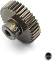 ZGF-BR krumpliaračiai SNRC 994035 RC aksesuarai 35T 3.175 mm 1/10 variklio krumpliaračio dalims 7075 3.175 48P (dantų skaičius: 35 dantys)