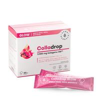 AURA HERBALS Colladrop Glow - kolageno HM 5000 mg pakeliai 6,2 g (30 vnt.)