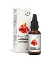 AURA HERBALS kofermentas Q10 + vitaminas E - lašais - 30 ml