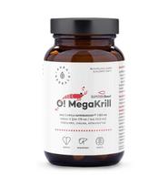 AURA HERBALS Oh! MegaKrill - krilių aliejus 1180 mg - 60 kapsulių