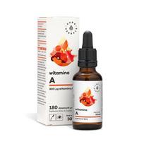 AURA HERBALS Vitaminas A - Maisto papildas lašais - 30 ml