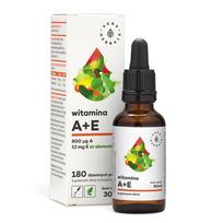AURA HERBALS Vitaminas A + E - Maisto papildas lašais - 30 ml