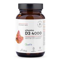 AURA HERBALS Vitaminas D3 4000 TV - 90 kaps.