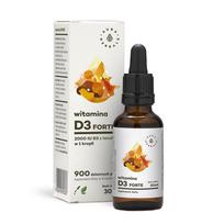 AURA HERBALS vitamino D3 Forte lašai - 30 ml