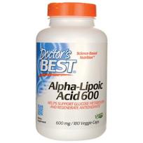Doctor’s Best ALA - alfa lipoinė rūgštis 600 mg - 180 kapsulių