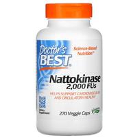 DOCTOR'S BEST natokinazė 2000 FU - 270 kapsulių