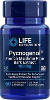 LIFE EXTENSION Pycnogenol prancūziškos pajūrinės pušies žievės ekstraktas 100 mg - 60 kapsulių