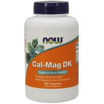 NOW FOODS Cal-Mag DK - kalcis, magnis, vitaminai D3 ir K2 - 180 kaps.