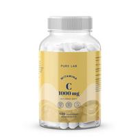 PURE LAB vitaminas C 1000 mg - 130 kapsulių