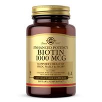 SOLGAR biotinas 1000 mcg - 100 kapsulių