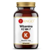 YANGO Vitaminas K2 MK-7 - 90 kapsulių