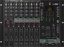 Behringer DX2000USB - profesionalus 7 kanalų DJ mikseris su INFINIUM 'be kontakto' VCA kryžmine faderiu ir USB/audijo sąsaja