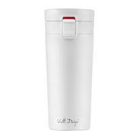 Baltas kelioninis termo puodelis Vialli Design Fuori, 400 ml