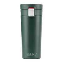 Žalias kelioninis termo puodelis Vialli Design Fuori, 400 ml