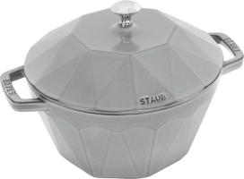 Staub SPECIAL COCOTTE Garnek żeliwny diament 2.8 ltr, szary