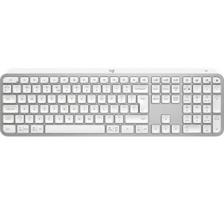 Logitech MX Keys S Belaidė klaviatūra, RF Wireless+Bluetooth, Illuminated, US Int, Pale Grey