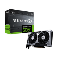 MSI GeForce RTX 5060 8G VENTUS 2X OC | NVIDIA | 8GB | GeForce RTX 5060 | GDDR7 | 1 HDMI port | PCI Express Gen 5 x16